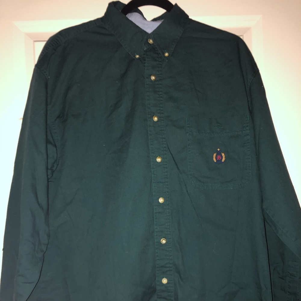 ❇️VINTAGE Bugle Boy Button down (green)❇️